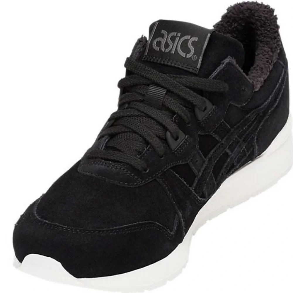 ASICS Tiger unisex black suede sneakers - Picture 1 of 8